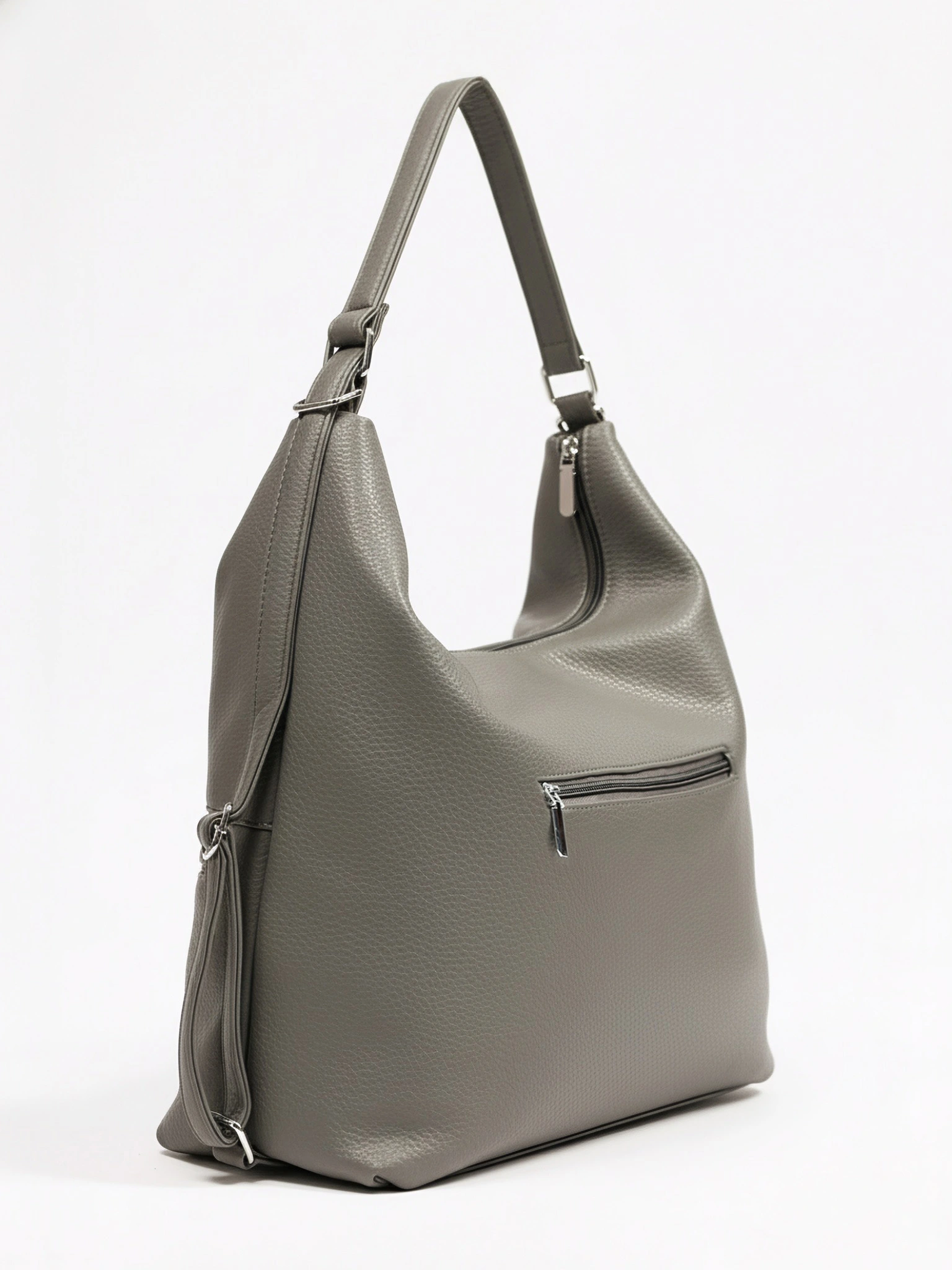 Сумка-шоппер с декоративными пуллерами в ассортименте